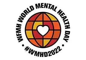 World mental health day 2022 logo